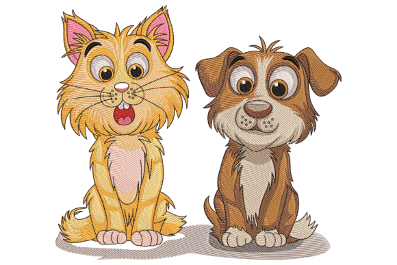 Adorable Cat and Dog Duo: A Designer Review