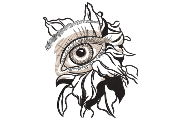 Artistic Owl Eye Embroidery Design Review