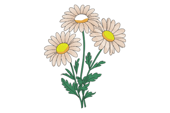 Blooming Daisies Embroidery Design Review
