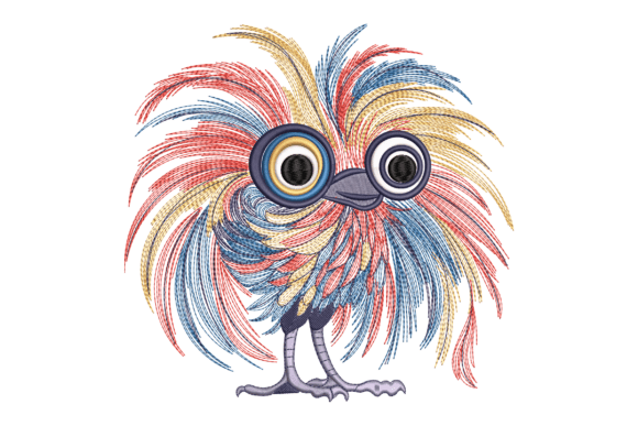 Colorful Funny Bird: A Craft Fair Design Review