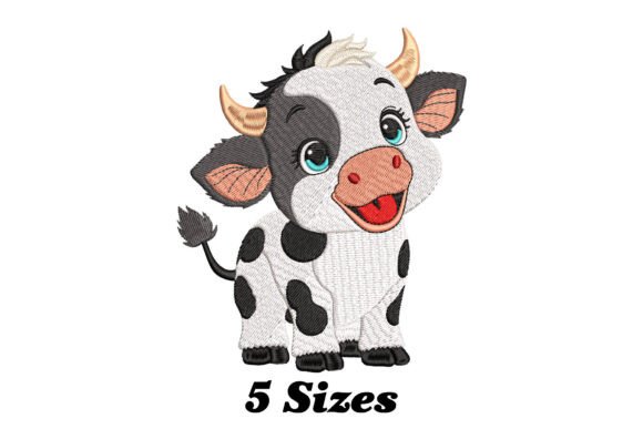 Cute Cow: A Seasonal Embroidery Design Review