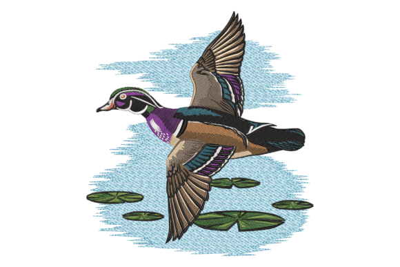 Flying Duck Embroidery Design Review for Boutique Apparel