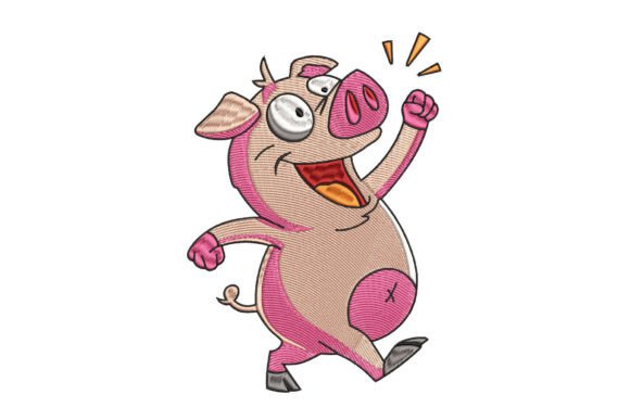 Happy Cartoon Pig: A Boutique Sweatshirt Review