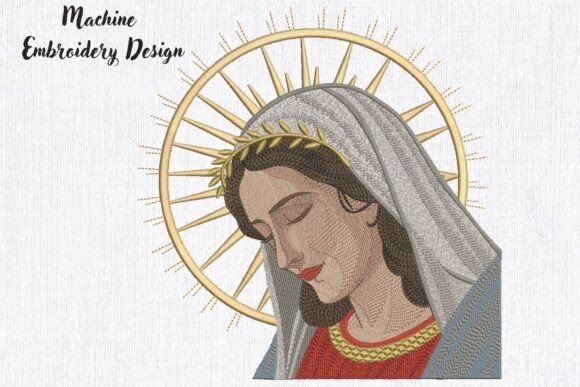 Holy Virgin Mary Embroidery Design Review