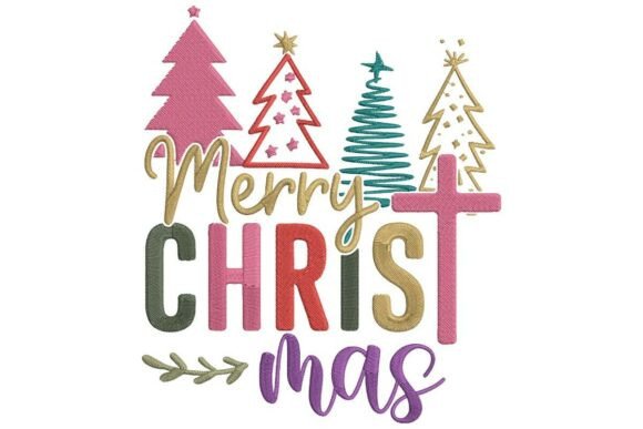Modern Merry Christmas Religious Greeting Review