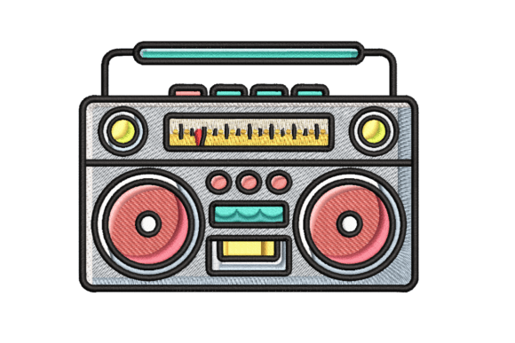 Retro Track Player: A Seasonal Embroidery Review