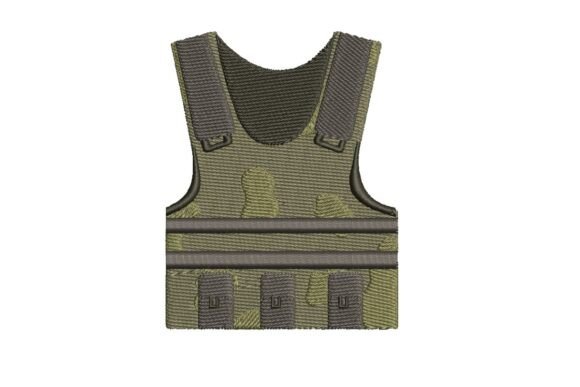 Tactical Army Vest Embroidery Design Review